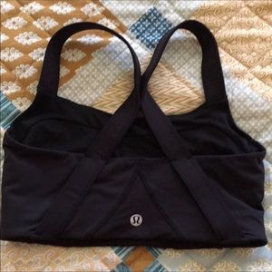 Black LuluLemon Sports Bra